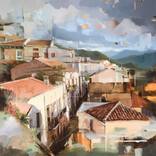 Sicilian rooftops by Johnny Morant