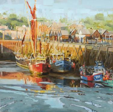 Print of Boat Paintings by Johnny Morant
