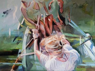 Original Expressionism People Paintings by Johnny Morant