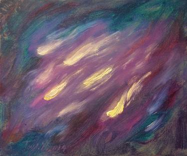 Print of Abstract Expressionism Light Paintings by Goce Ilievski
