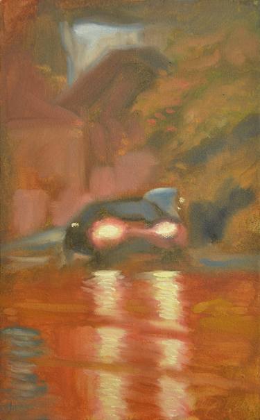 Original Impressionism Automobile Paintings by Goce Ilievski