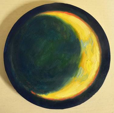 Print of Outer Space Paintings by Goce Ilievski