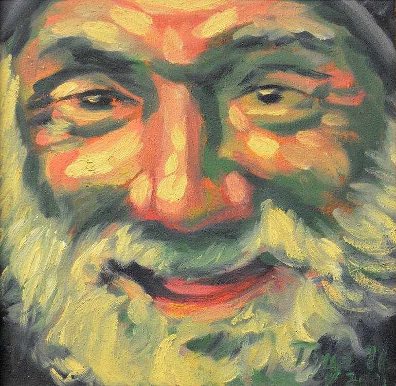 Portraits Joy Painting By Goce Ilievski Saatchi Art
