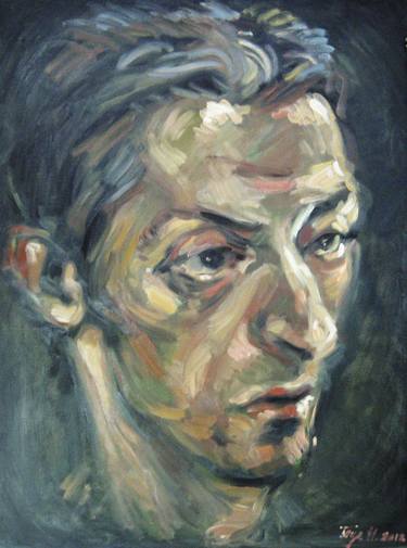 Print of Figurative Portrait Paintings by Goce Ilievski