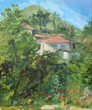 Print of Impressionism Landscape Paintings by Goce Ilievski
