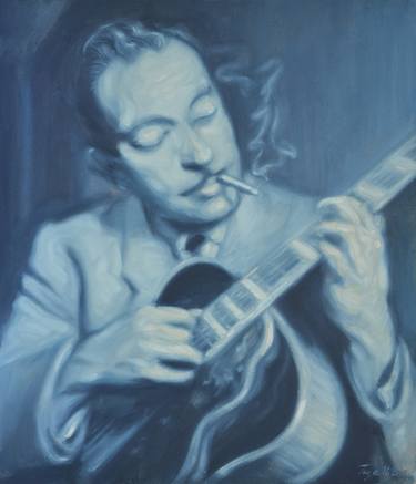 Print of Figurative Music Paintings by Goce Ilievski