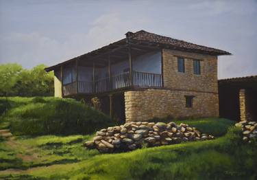 Print of Fine Art Rural life Paintings by Predrag Ilievski