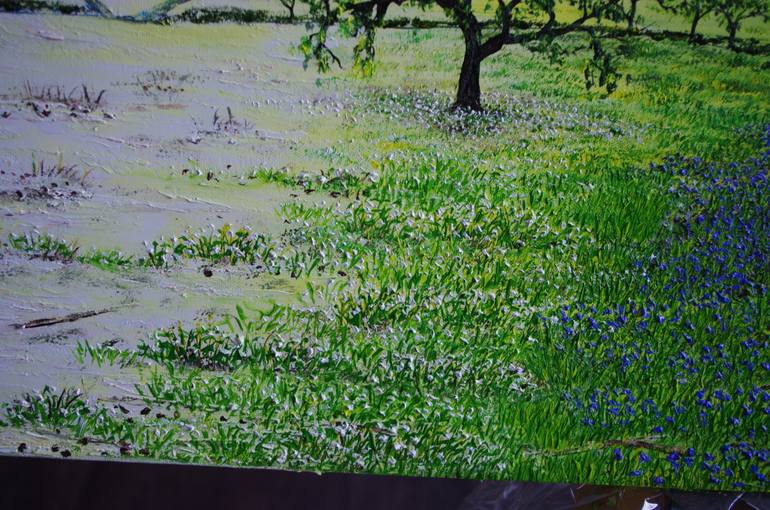 Original Impressionism Landscape Painting by Hazel Thomson