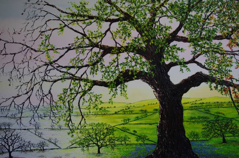 Original Impressionism Landscape Painting by Hazel Thomson