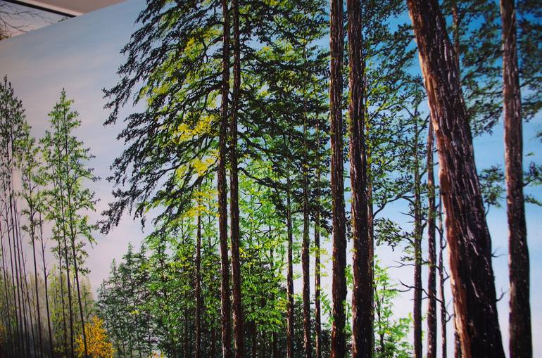 Original Tree Painting by hazel thomson