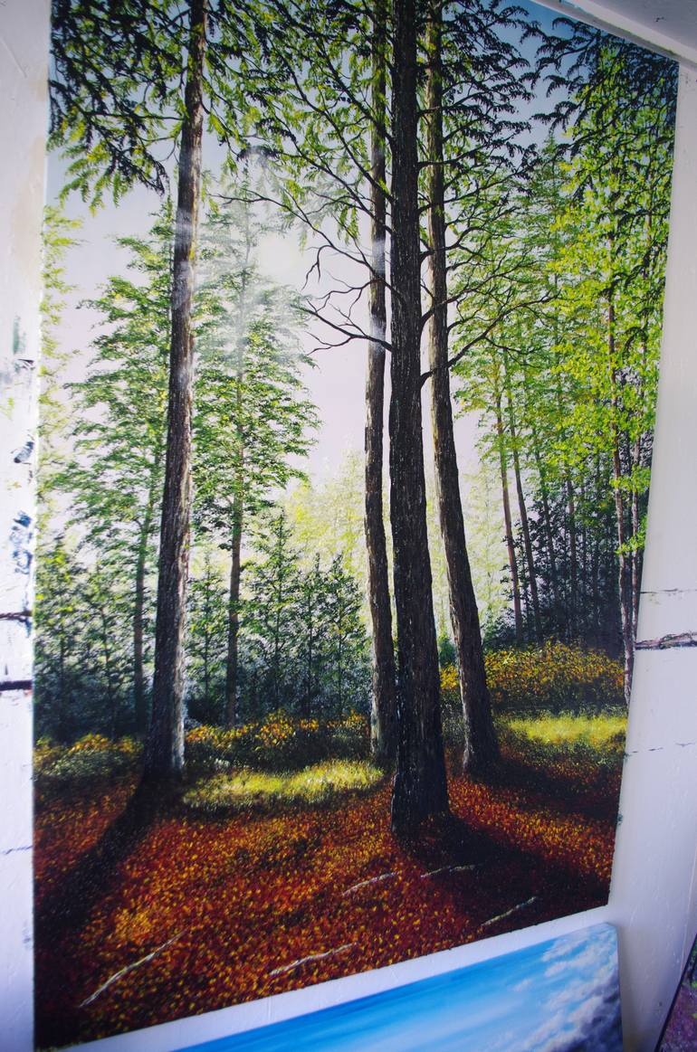 Original Contemporary Landscape Painting by Hazel Thomson