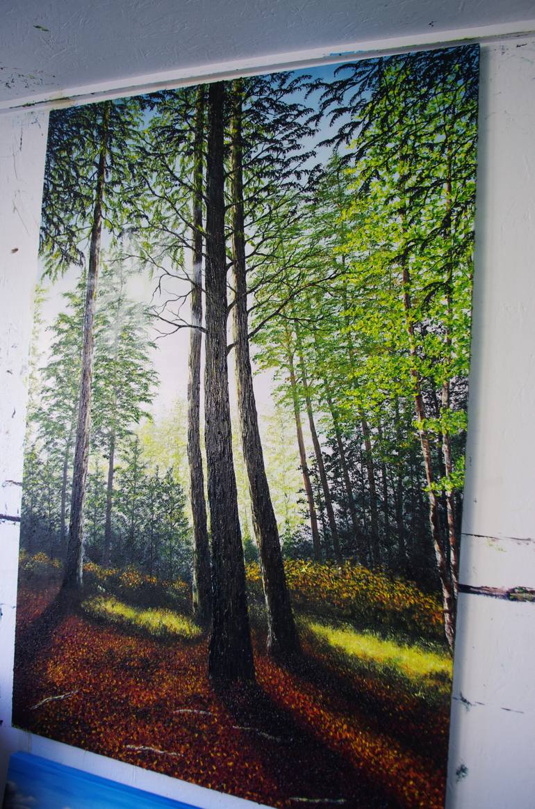 Original Contemporary Landscape Painting by Hazel Thomson