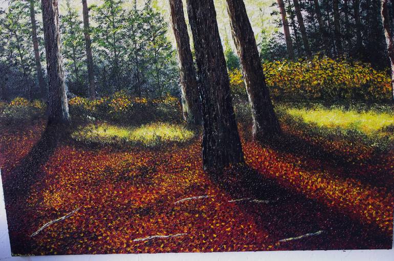 Original Contemporary Landscape Painting by Hazel Thomson