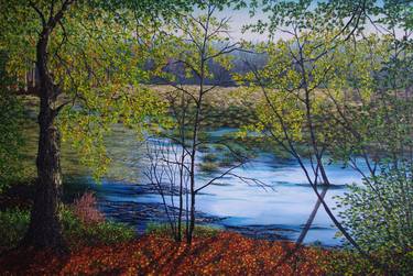 Original Contemporary Landscape Paintings by hazel thomson