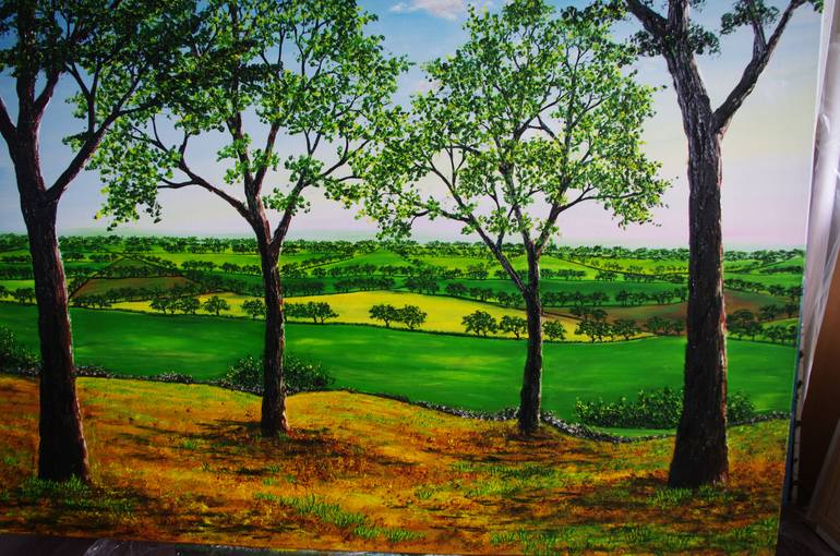 Original Contemporary Landscape Painting by Hazel Thomson