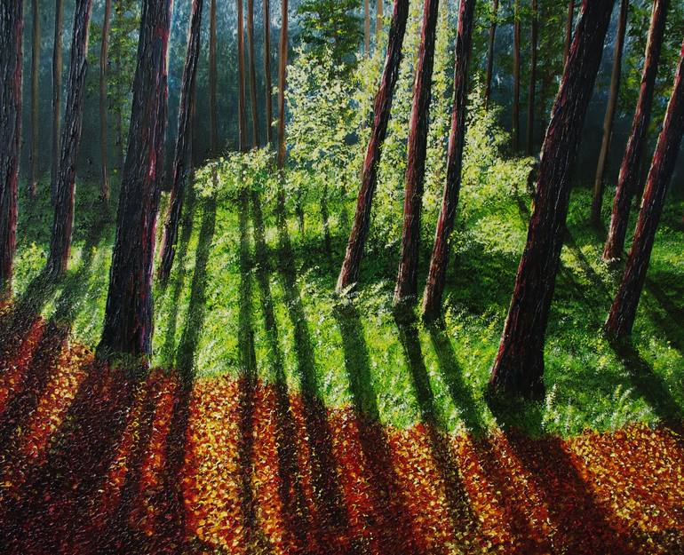 Original Contemporary Landscape Painting by hazel thomson