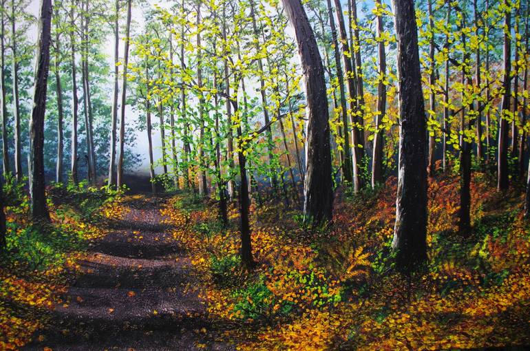 Original Contemporary Landscape Painting by Hazel Thomson