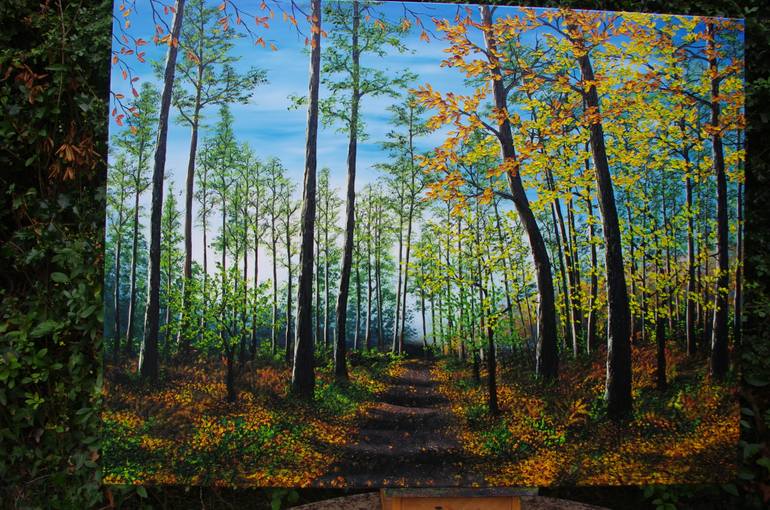 Original Contemporary Landscape Painting by Hazel Thomson