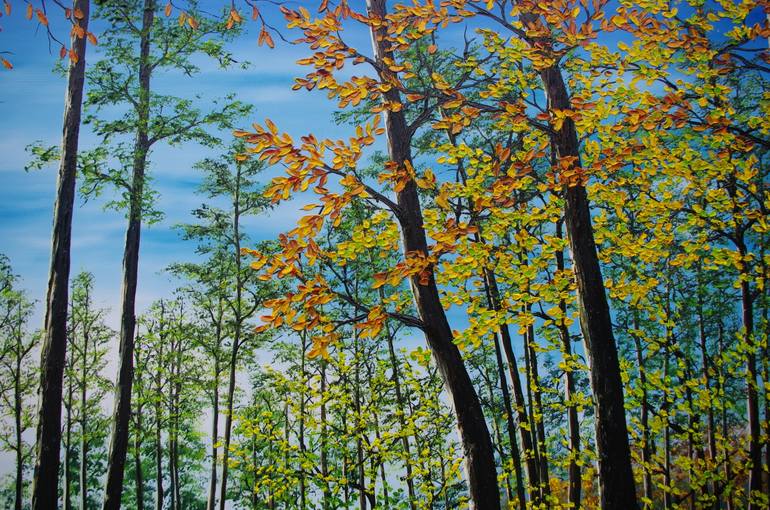 Original Contemporary Landscape Painting by Hazel Thomson