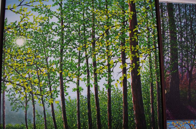 Original Contemporary Landscape Painting by hazel thomson