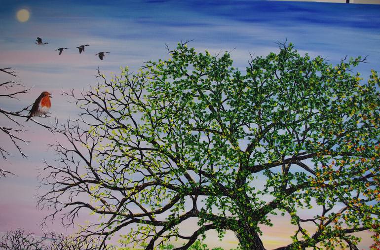 Original Documentary Nature Painting by Hazel Thomson