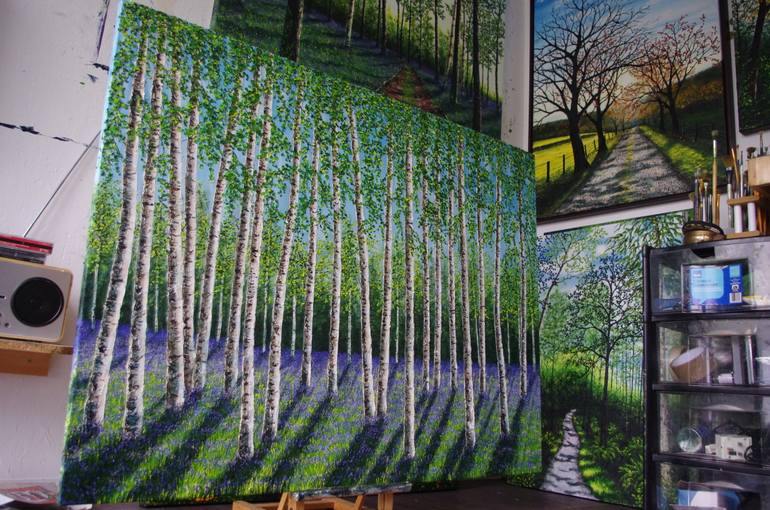 Original Contemporary Landscape Painting by Hazel Thomson