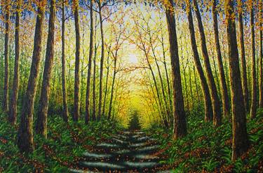 Original Contemporary Landscape Painting by Hazel Thomson