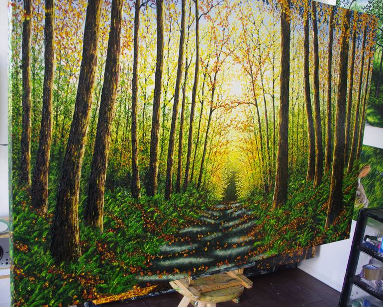 Original Contemporary Landscape Painting by Hazel Thomson