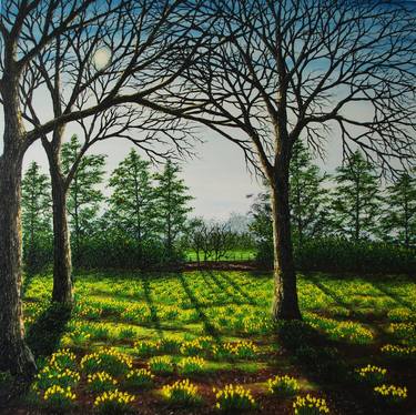 Original Contemporary Landscape Painting by Hazel Thomson