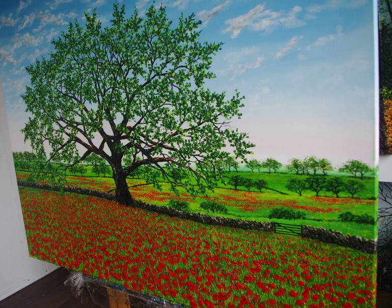 Original Contemporary Landscape Painting by Hazel Thomson