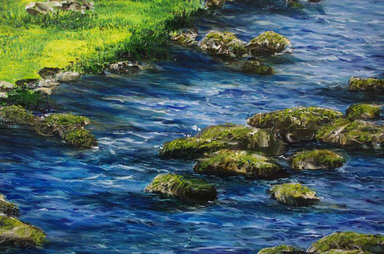 Original Contemporary Landscape Painting by Hazel Thomson