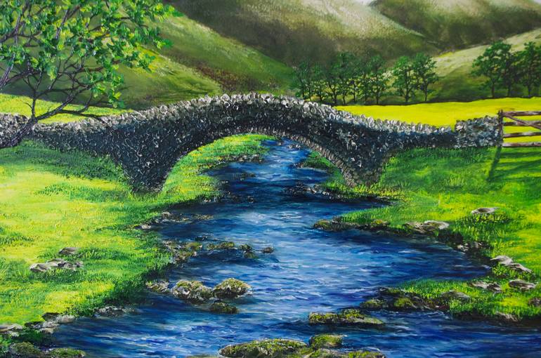 Original Contemporary Landscape Painting by Hazel Thomson