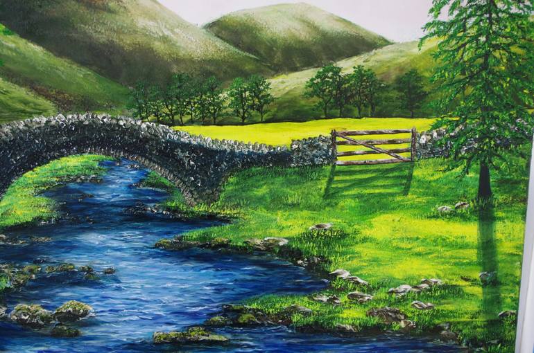 Original Contemporary Landscape Painting by Hazel Thomson