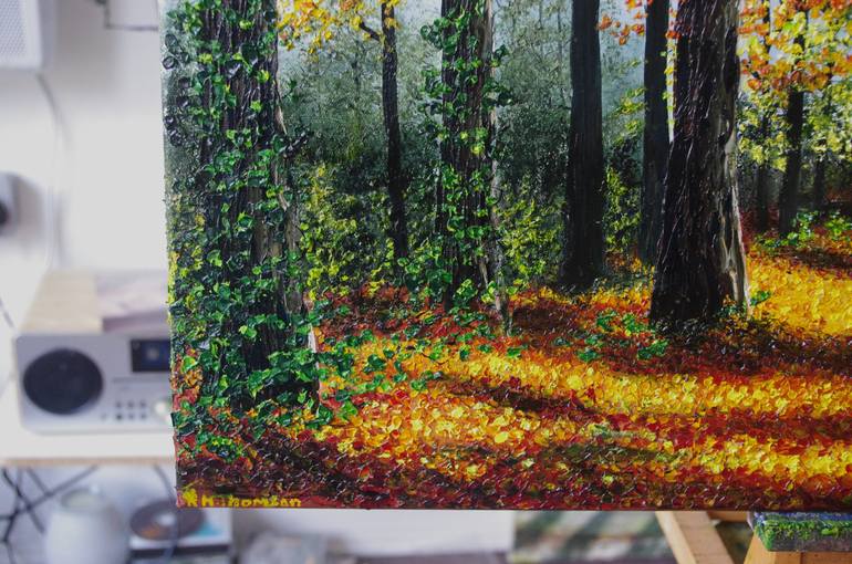 Original Classicism Landscape Painting by Hazel Thomson