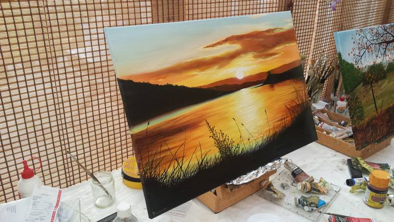 Original Other Seascape Painting by Hazel Thomson