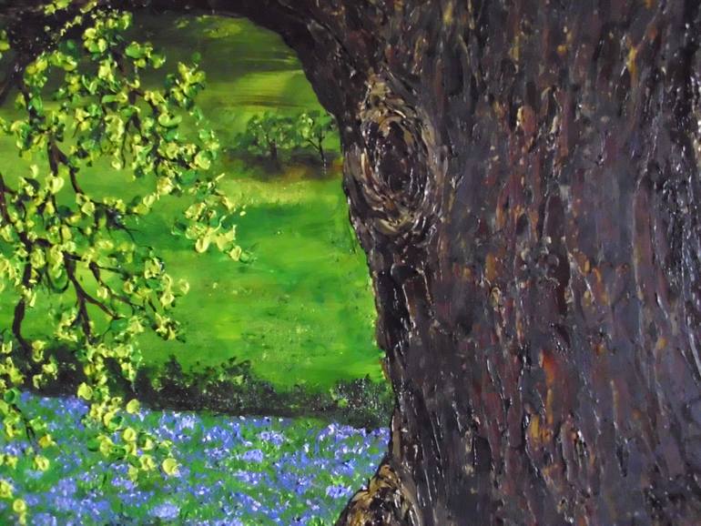 Original Impressionism Landscape Painting by Hazel Thomson