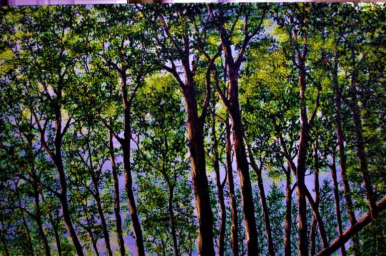 Original Impressionism Landscape Painting by Hazel Thomson