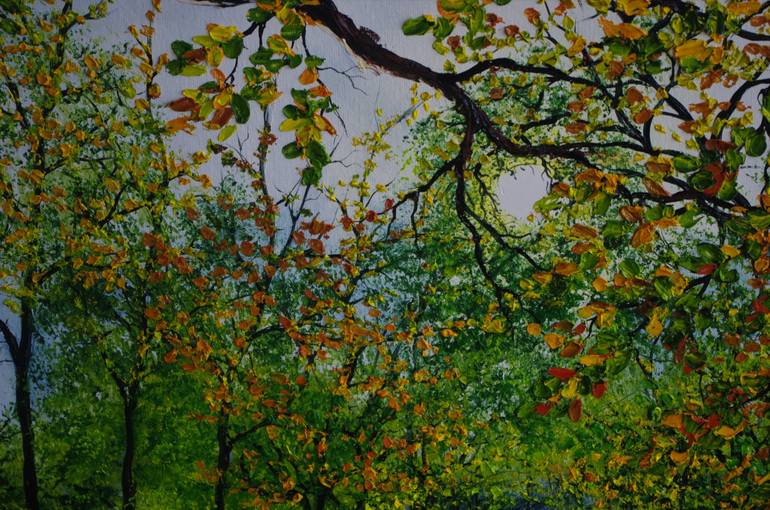 Original Impressionism Landscape Painting by Hazel Thomson