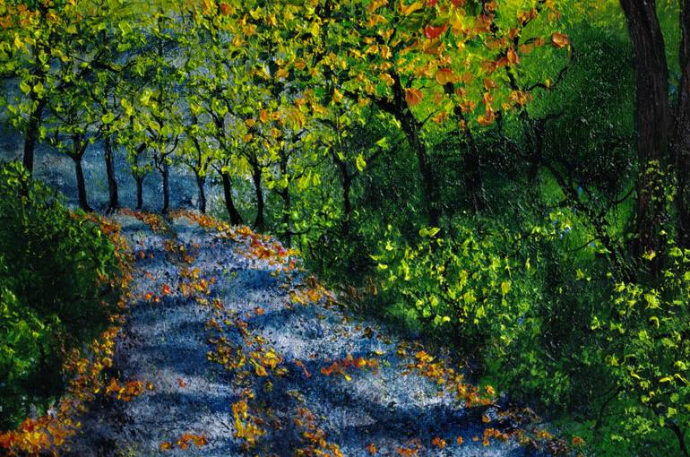 Original Impressionism Landscape Painting by Hazel Thomson