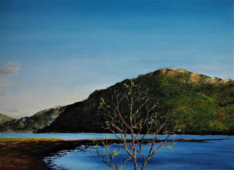 Original Impressionism Landscape Painting by Hazel Thomson