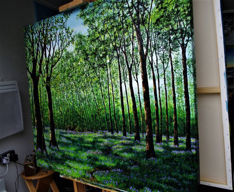 Original Impressionism Landscape Painting by Hazel Thomson