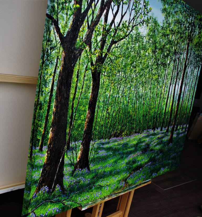 Original Impressionism Landscape Painting by Hazel Thomson