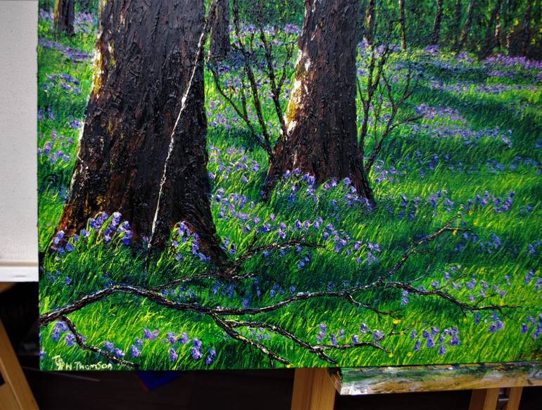 Original Impressionism Landscape Painting by Hazel Thomson