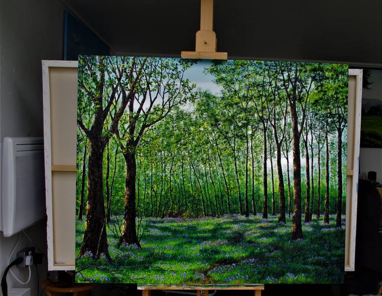 Original Impressionism Landscape Painting by Hazel Thomson