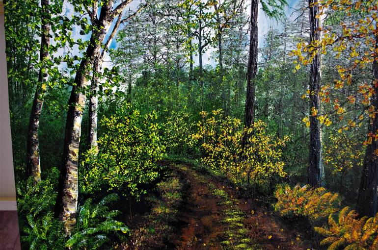 Original Impressionism Landscape Painting by Hazel Thomson