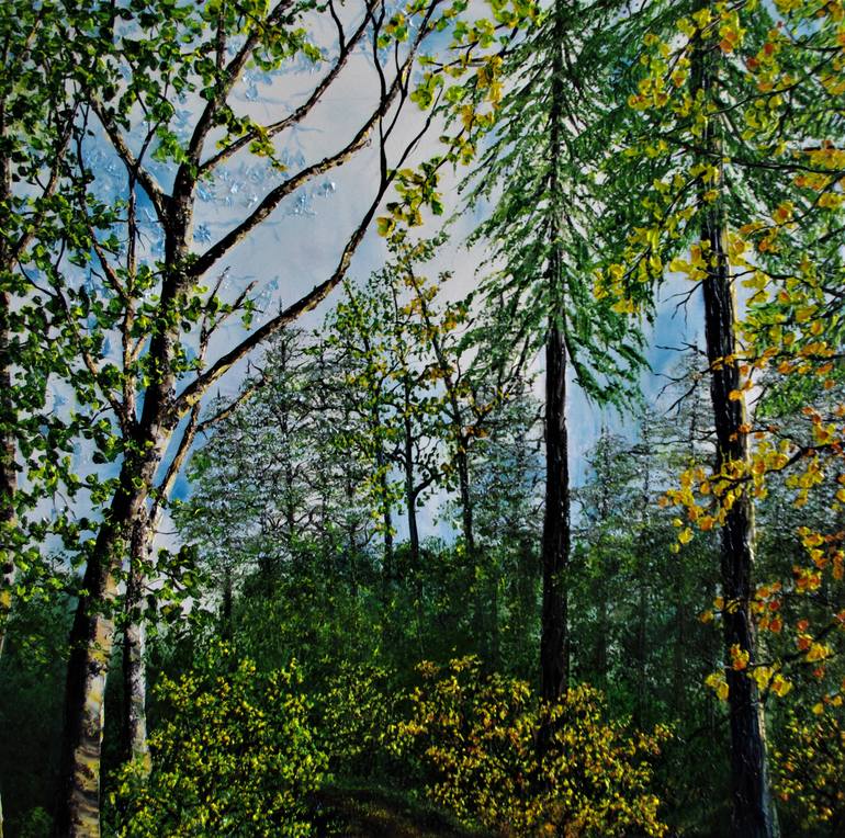 Original Impressionism Landscape Painting by Hazel Thomson