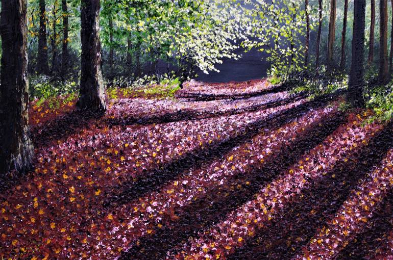 Original Impressionism Landscape Painting by Hazel Thomson