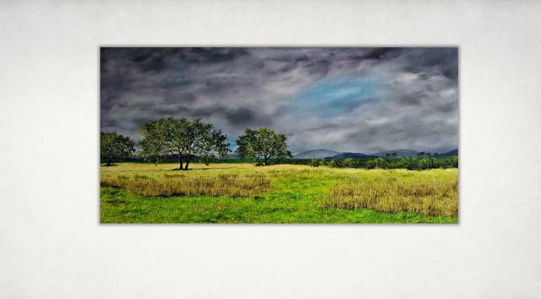 Original Impressionism Landscape Painting by Hazel Thomson