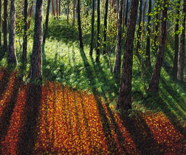 Original Impressionism Landscape Painting by Hazel Thomson