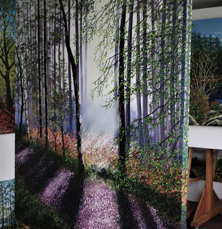 Original Impressionism Landscape Painting by Hazel Thomson